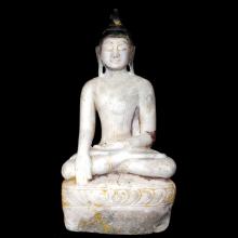 Bouddha m�ravijaya en alb�tre